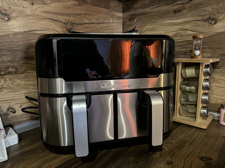 Фритюрник с горещ вьздух/Еьр фрайьр/Air Fryer Masterpro Rocket Duo 900