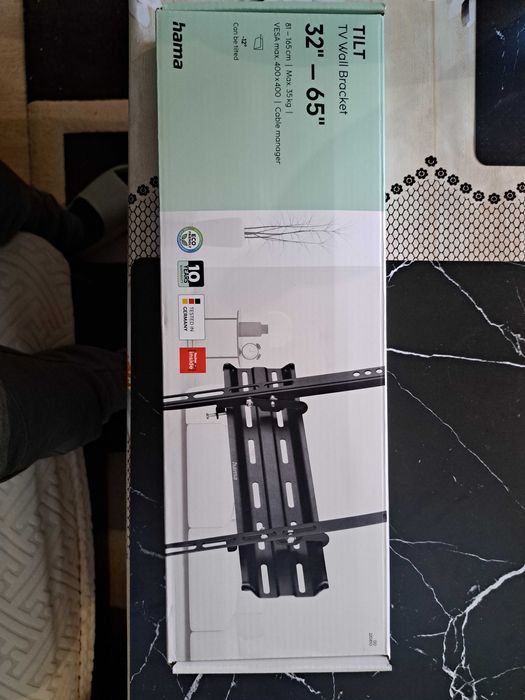 Поставка за телевизор Hama от 32 до 65 инча. до 64, нова!