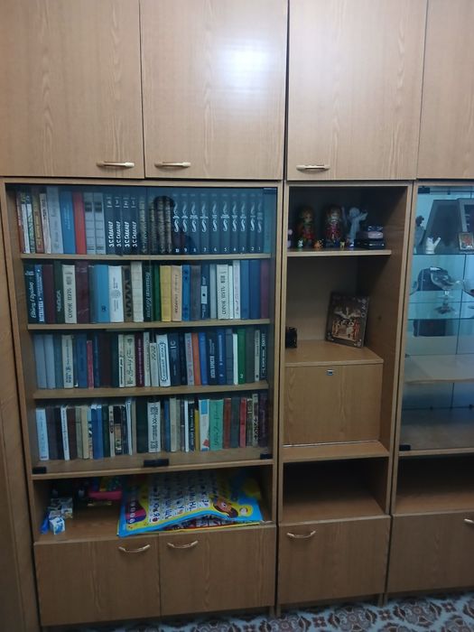 Стенка с плательным шкафом