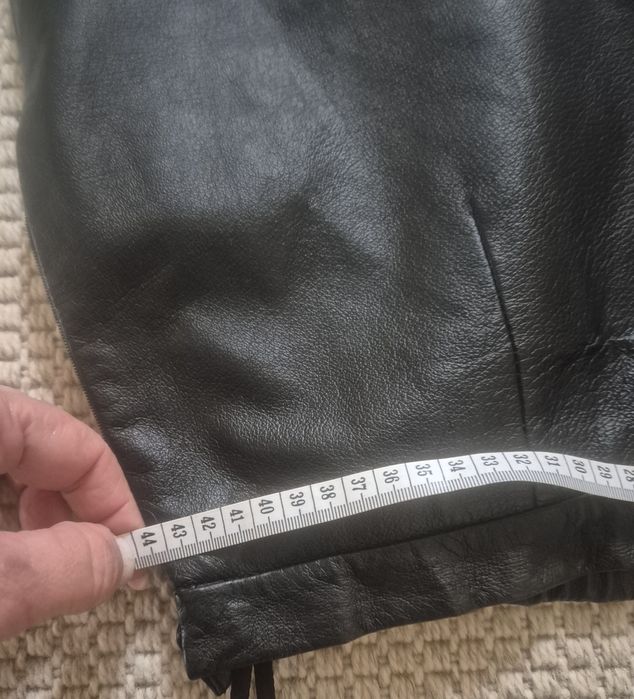 Pantaloni piele naturala