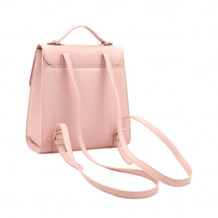 Кокетна дамска раничка, със сламени детайли