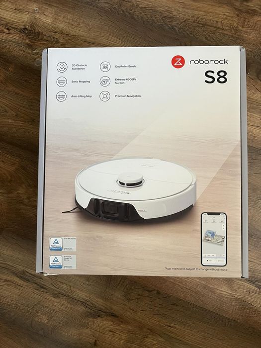 Xiaomi Roborock S8 бяла в гаранция до 10/27г