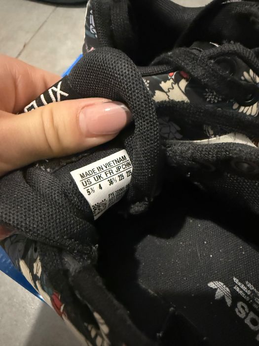 Adidas ZX Flux Floral sneakers, размер 36,2/3