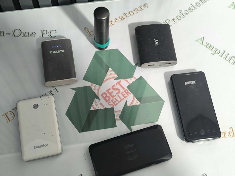 Lot Power Bank-uri și Încărcătoare Portabile - Diverse Mărci