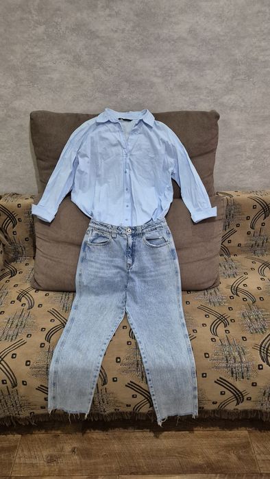 Продам б/у женские  рубашки р44-46