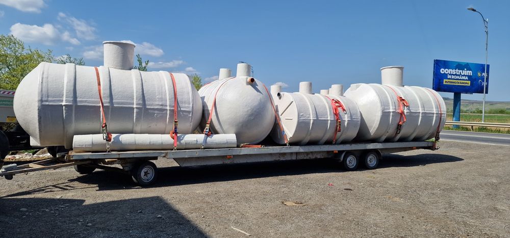 Montez fose septice ecologice din fibra de sticla asiguram transport