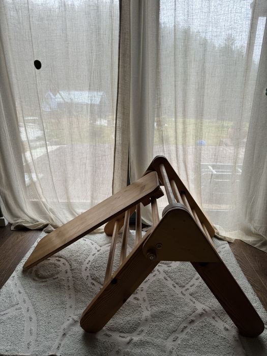 Дървен пиклер с рампа