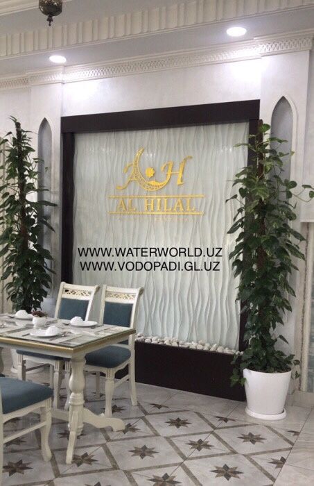 СТЕКЛЯННЫЙ КОМНАТНЫЕ ВОДОПАДЫ по Стеклу Vadapad Фонтан Sharshara!