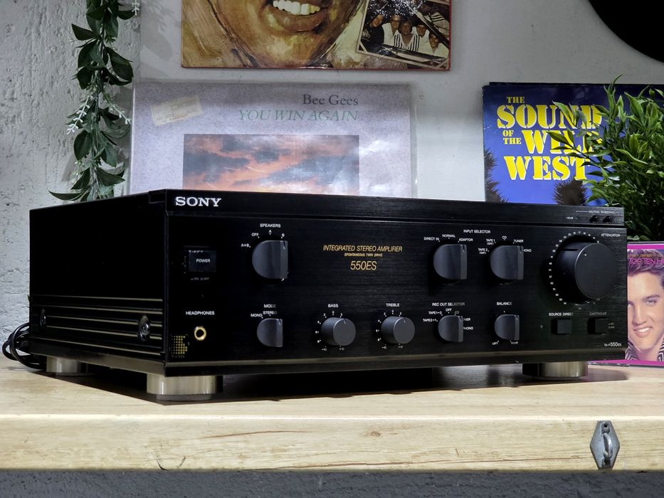 Amplificator SONY TA-F550ES, hifi stereo,  retro, made in Japan