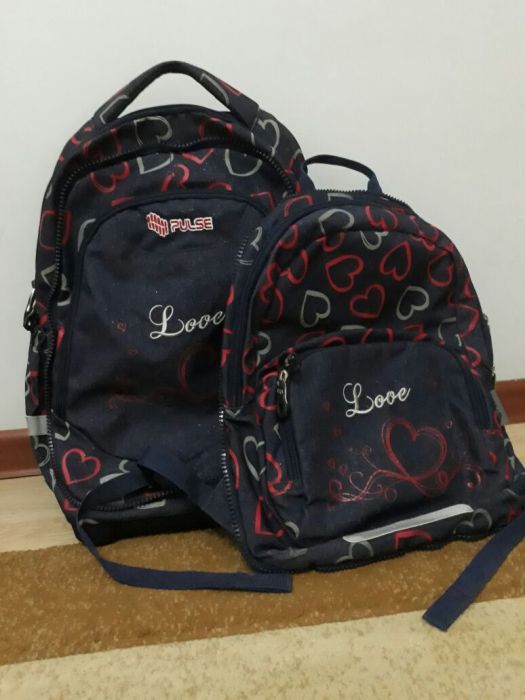 Рюкзак для девочек,2 шт