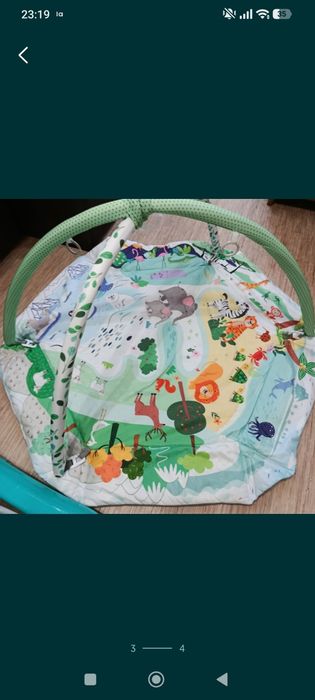 Коврик игровой манеж ходунки