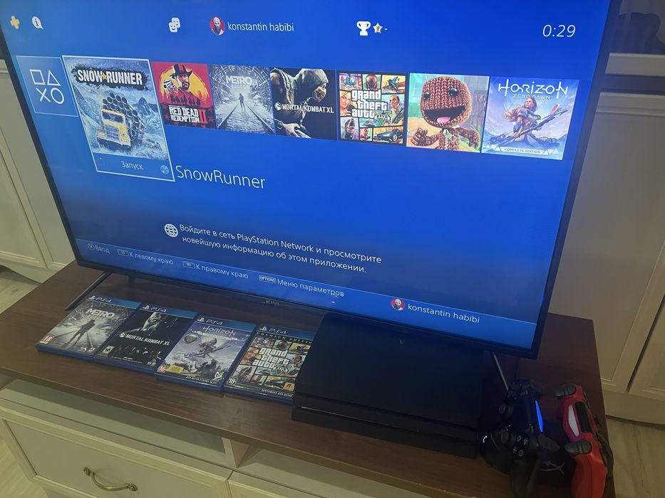 PS 4 pro на 1 тб