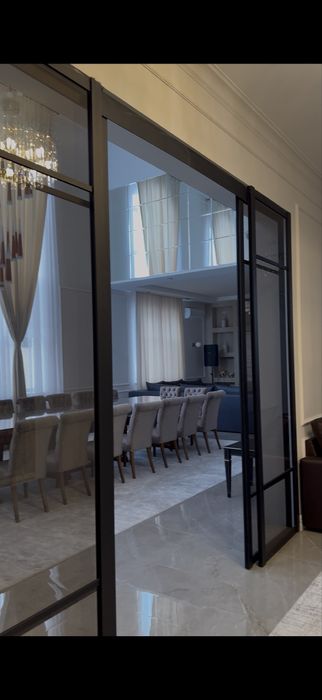 Перегородка темно-коричневый цвет