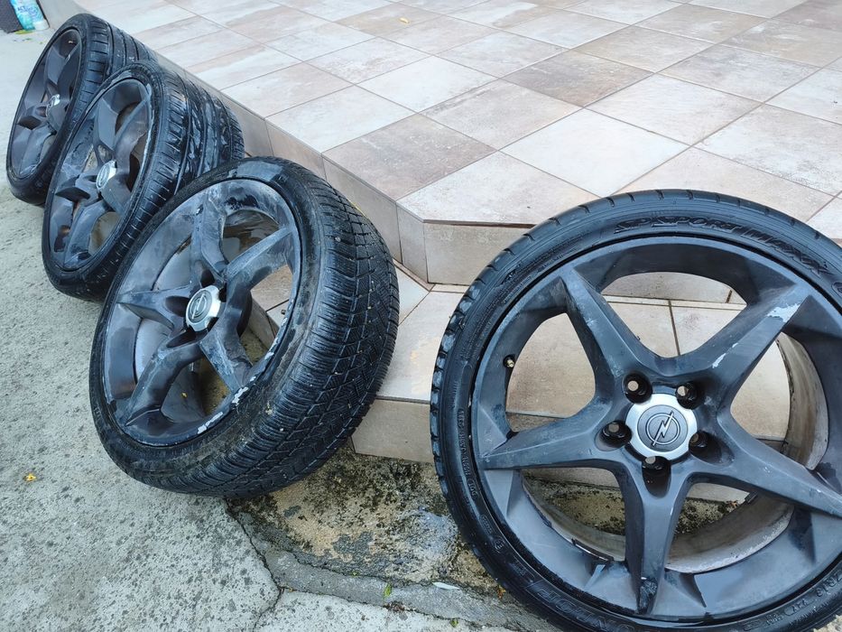 Продавам оригинални Opel 18” джанти с гуми 5х110
