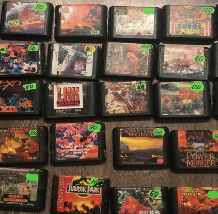 Сега касета картридж, Kaseta sega kartirij