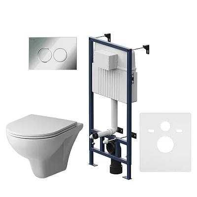 Продается в упаковке бочок на стену от унитаза фирмы Сантино