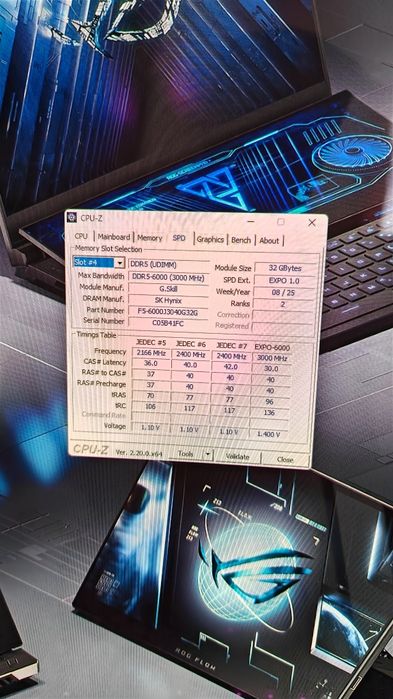 Kit RAM G.Skill DDR5 64GB 2x32GB, 6000MHz CL30 Trident Z5 Neo