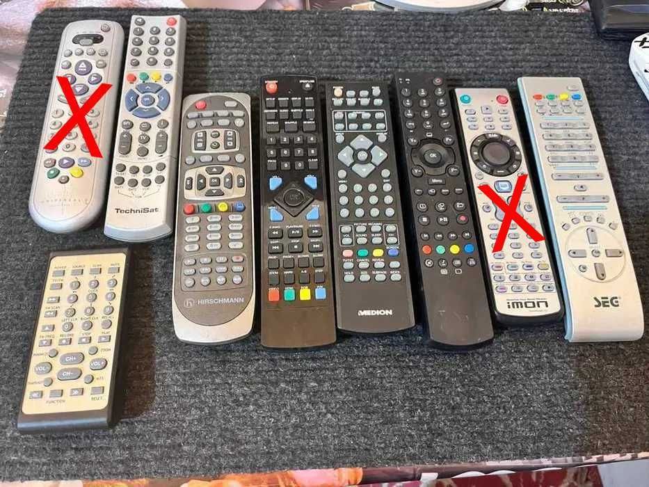 Lot Telecomenzi Originale si Universale - Verificate & Curatate