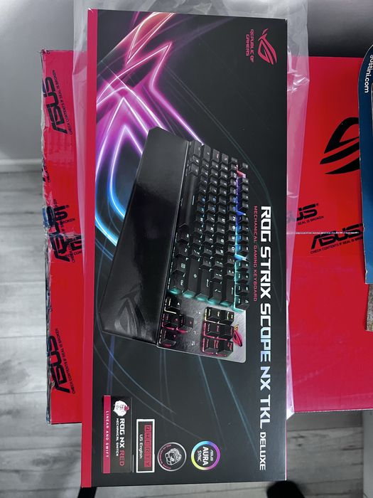 ASUS ROG Strix Scope NX TKL Deluxe, RGB