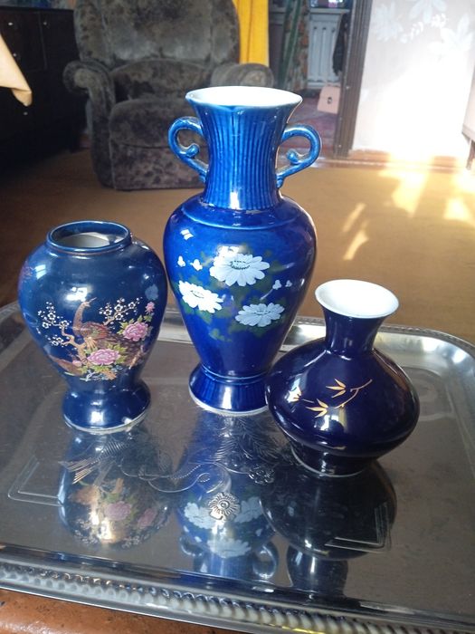 Вазы фарфор роспись для цветов