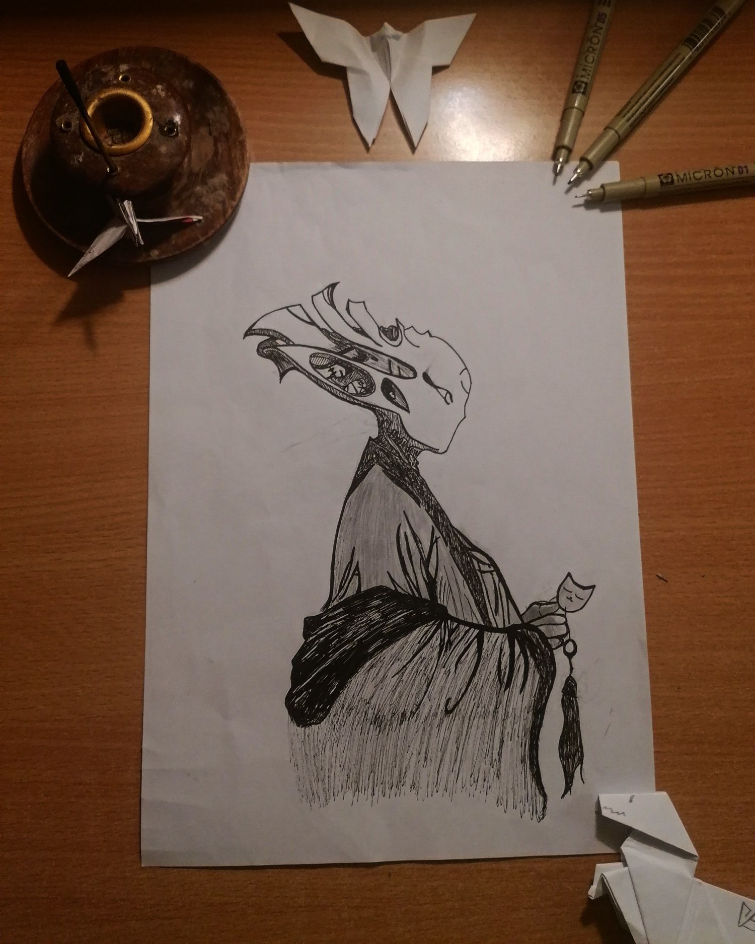 Desene in creion sau si origami cadou Sectorul 2 • OLX.ro