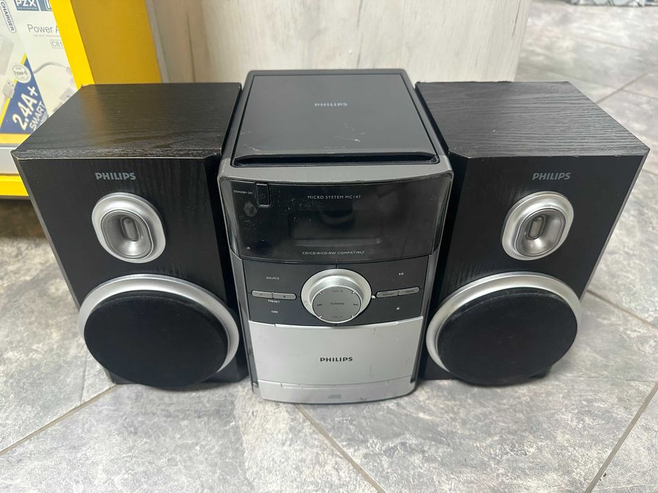 Philips MC147/12, Черна Radio/Cd/Tape/Aux