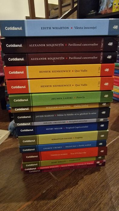 Colectia Cotidianul COMPLETĂ 131 volume – stare EXCELENTĂ – set integral