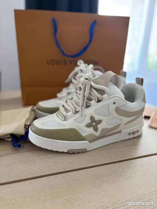 Louis Vuitton Skate (Negru/Crem)