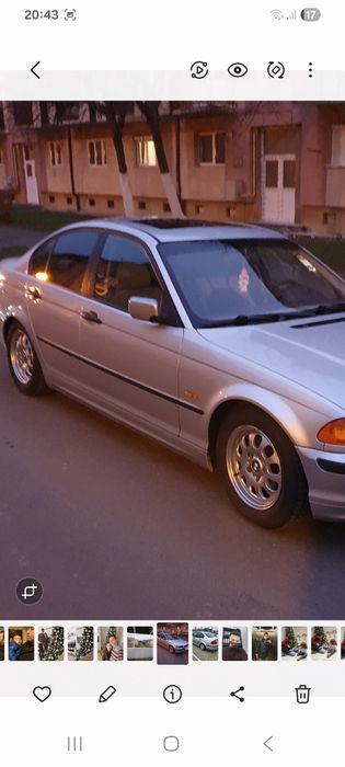 Jante BMW cu cauciucuri de iarna 195/65r15