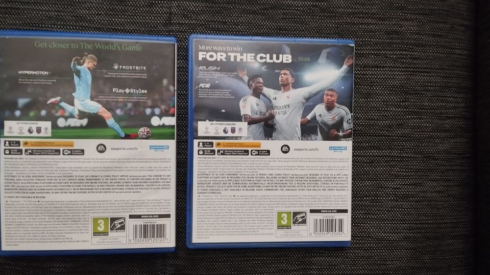 Диск FC24 and FC25 для PS5