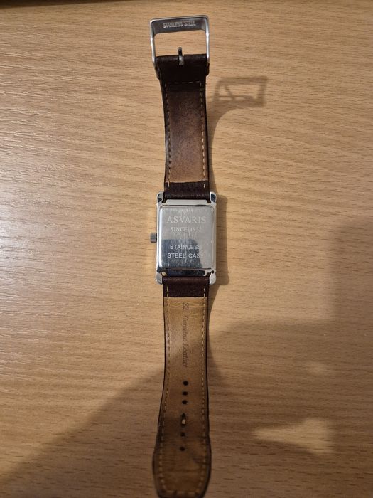 Ceas Asvaris stil vintage, dreptunghiular 37×29 mm, quartz Myota