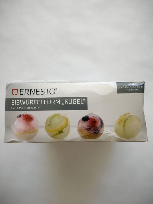 Forma pentru cuburi de gheata, 4 bile Ernesto