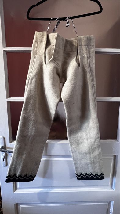 Pantaloni Port Tradițional Lână