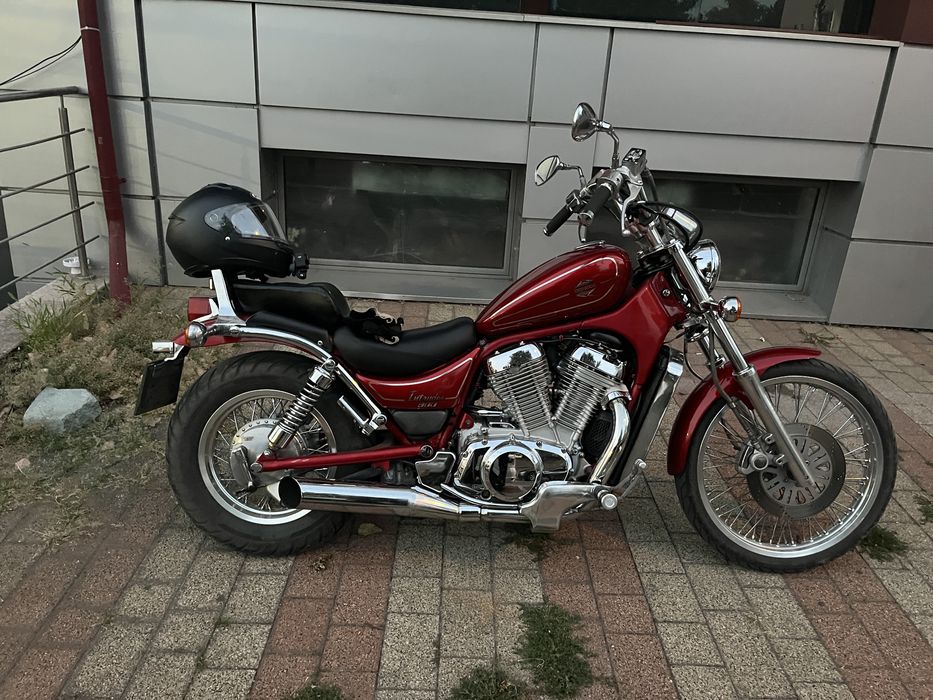 Suzuki Intruder VS800 1992 cruiser, Vtwin, Michelin Commander 3, 39400 mile, genti