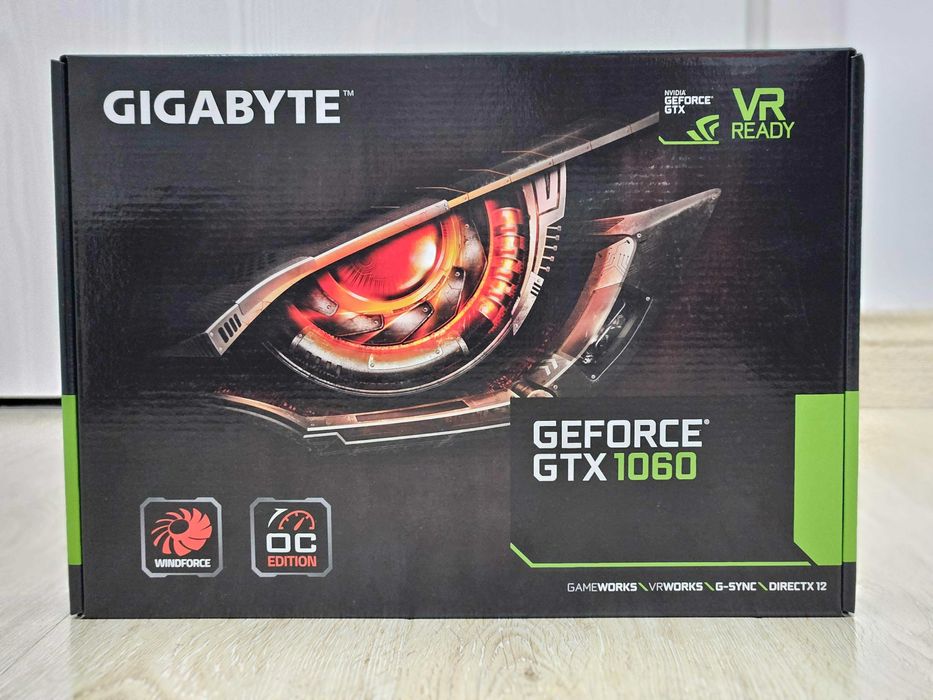 Placa video GIGABYTE GeForce GTX 1060 Windforce OC 6GB GDDR5 192-bit