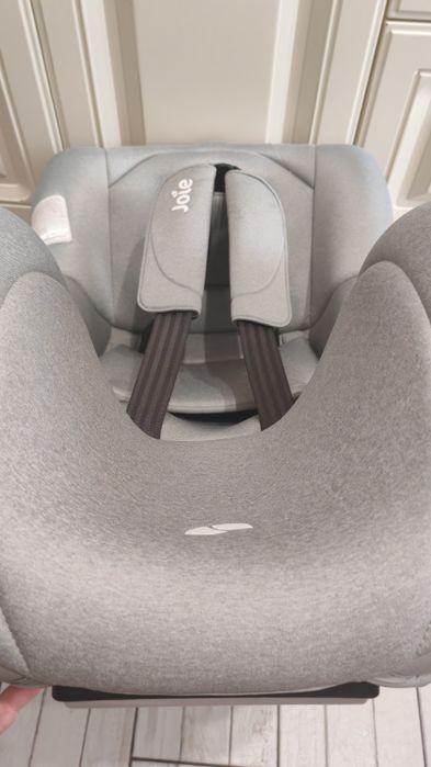 Joie scaun auto I-Spin rotativ 360 E pentru 61-105 cm, Gray Flannel