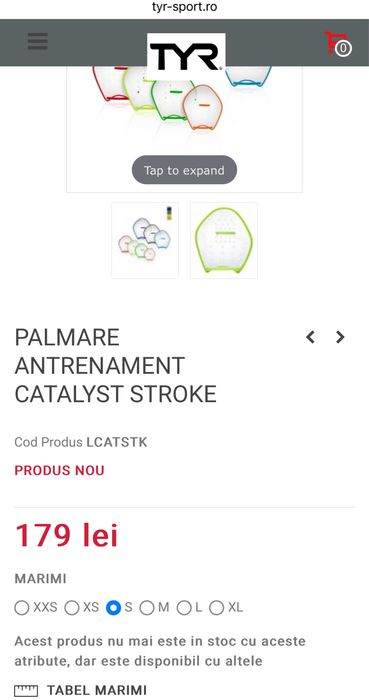 Palmare TYR inot