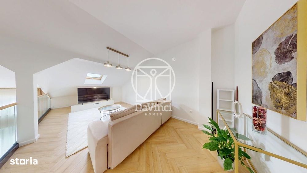 Penthouse 5 camere, intabulat, mobilat complet (38L-Mo-ap.9)