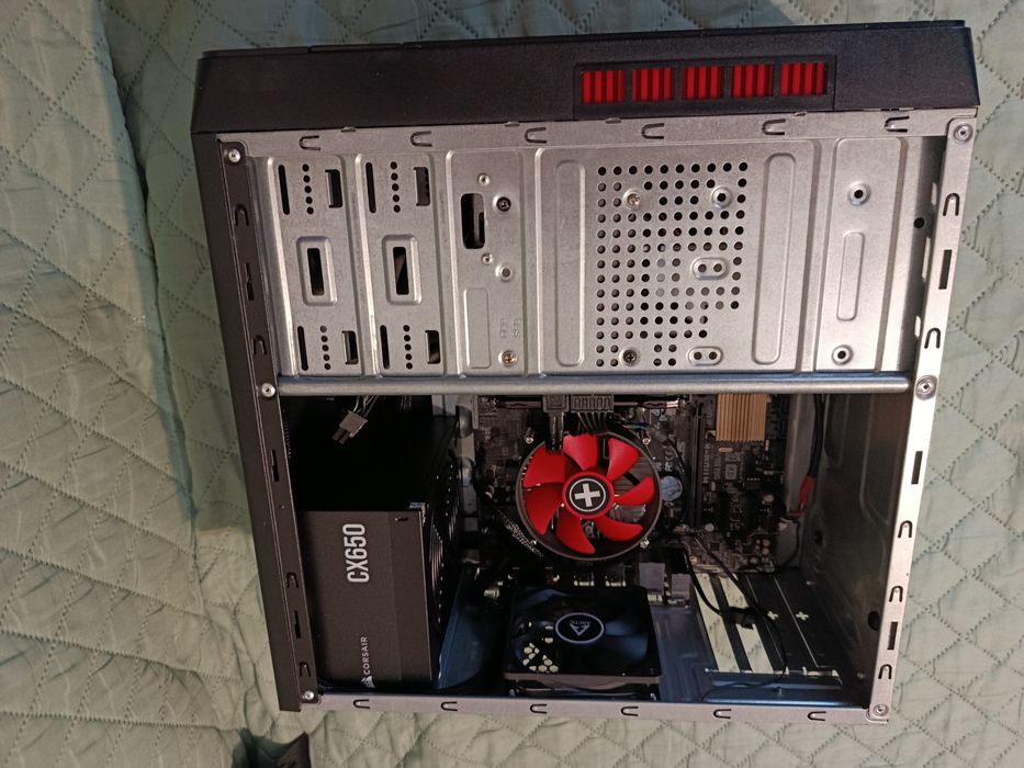 Kit Intel: placa de baza Asus H110M-K, 8GB DDR4, procesor i5-6500, cooler Xilence I250PWN