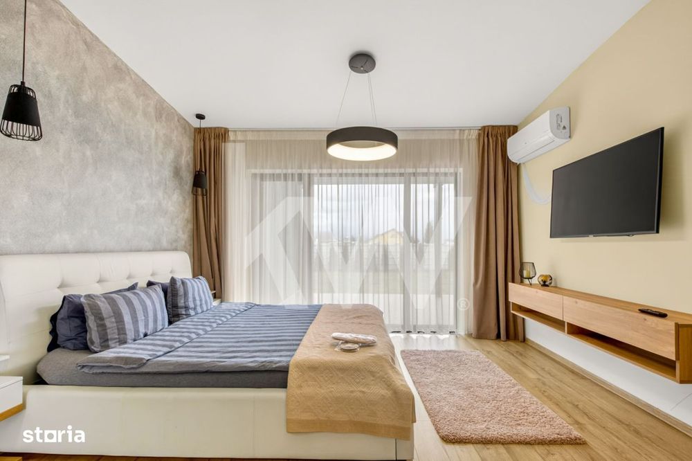 Inchiriere casa moderna cu 3 camere, teren 1450 mp - zona Stupini, Bra