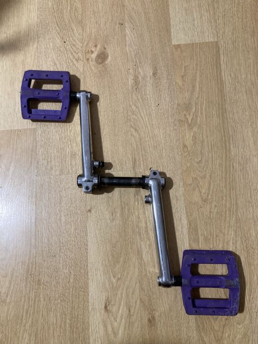 Angrenaj BMX Mission Transit V3 Chrome + Pedale Shadow VÂND URGENT