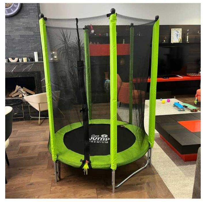 Батут каркасный диаметр-1.5x1,18 м. Доставка и установка бесплатно