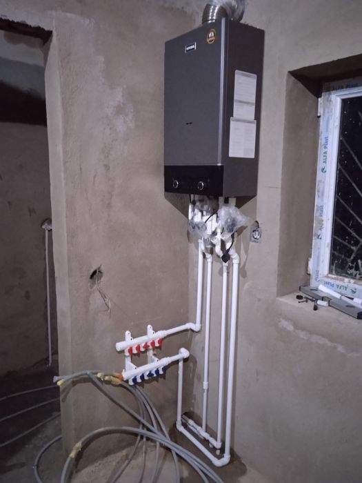 Сантехника,Santexnik.Тёплый пол. , Установка котлов ГАРАНТИ