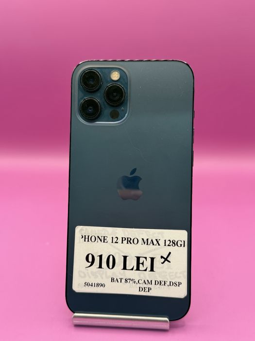 Iphone 12 pro max 128 gb bat 87 % •Matei Amanet Margeanului• 5041