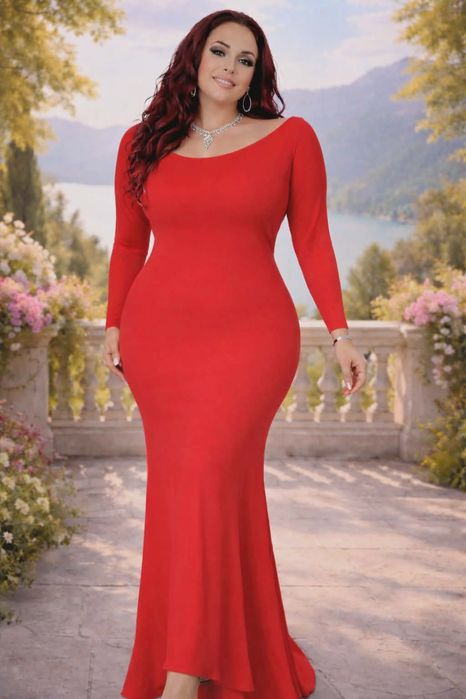 Rochie eleganta lungă purtata o singura data mărimea S