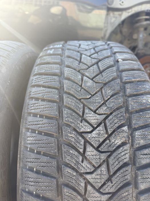 4 броя зимни гуми Dunlop 225/55 R16 Dot 2916 ном 320