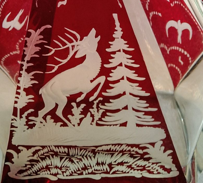 Старинный штоф Эгерманн.