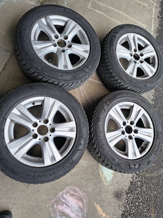 Продавам джанти с гуми 16 цола за БМВ  225 55 16  5x120