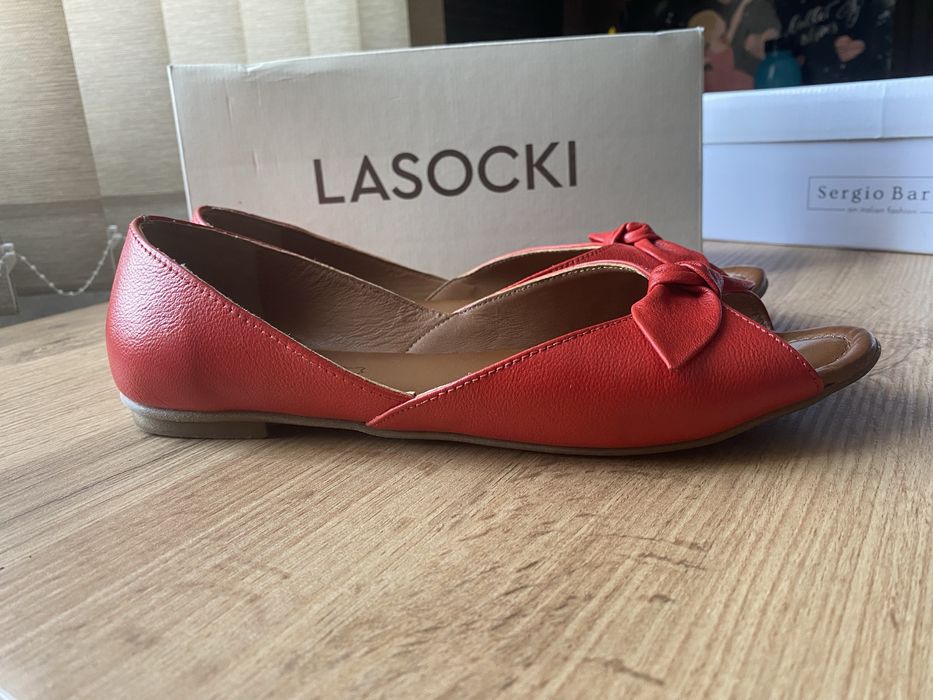 Обувки Lasocki естествена кожа 39 номер