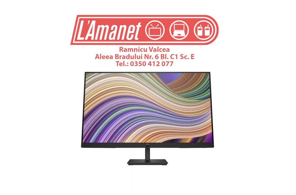Monitor Led 27" FHD HP P27 G5 Black HDMI DP VGA Nou Sigilat